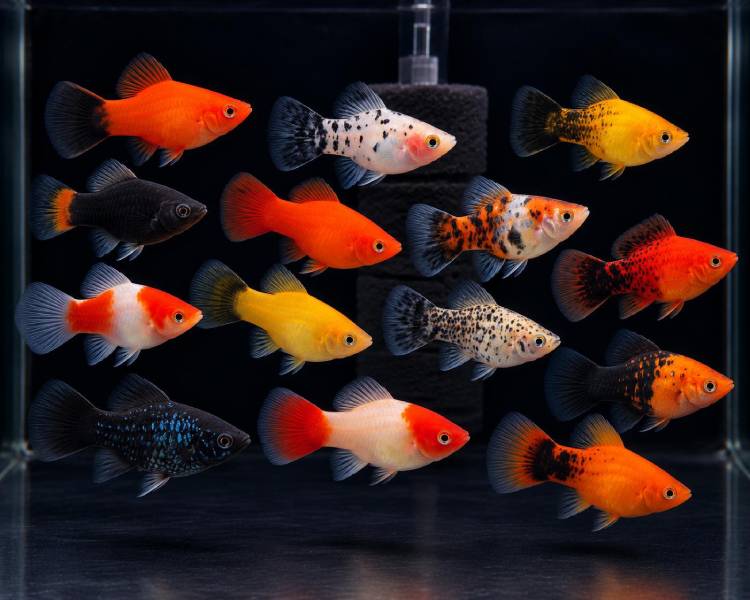Assorted Platies ~3-4cm